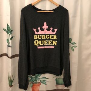 SOLD Wildfox Burger Queen Jumper